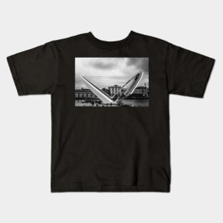 Gateshead Millennium bridge at Full Tilt Kids T-Shirt